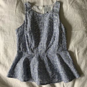 Anthropology Peplum Blouse